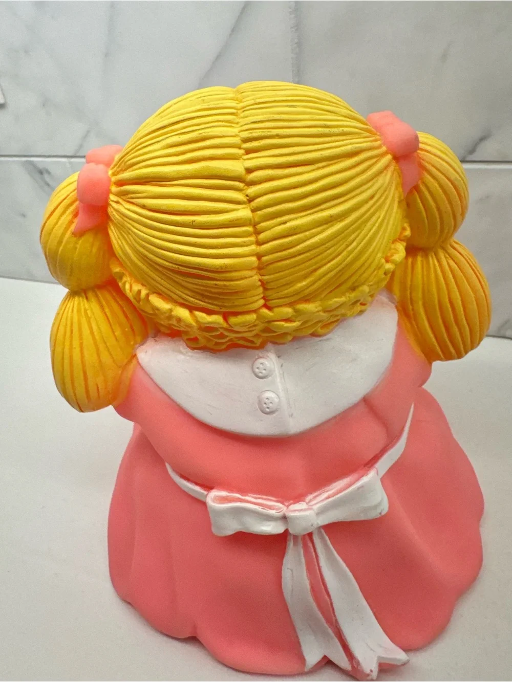Vintage 1983 Cabbage Patch Kid Piggy Bank Doll Toy
